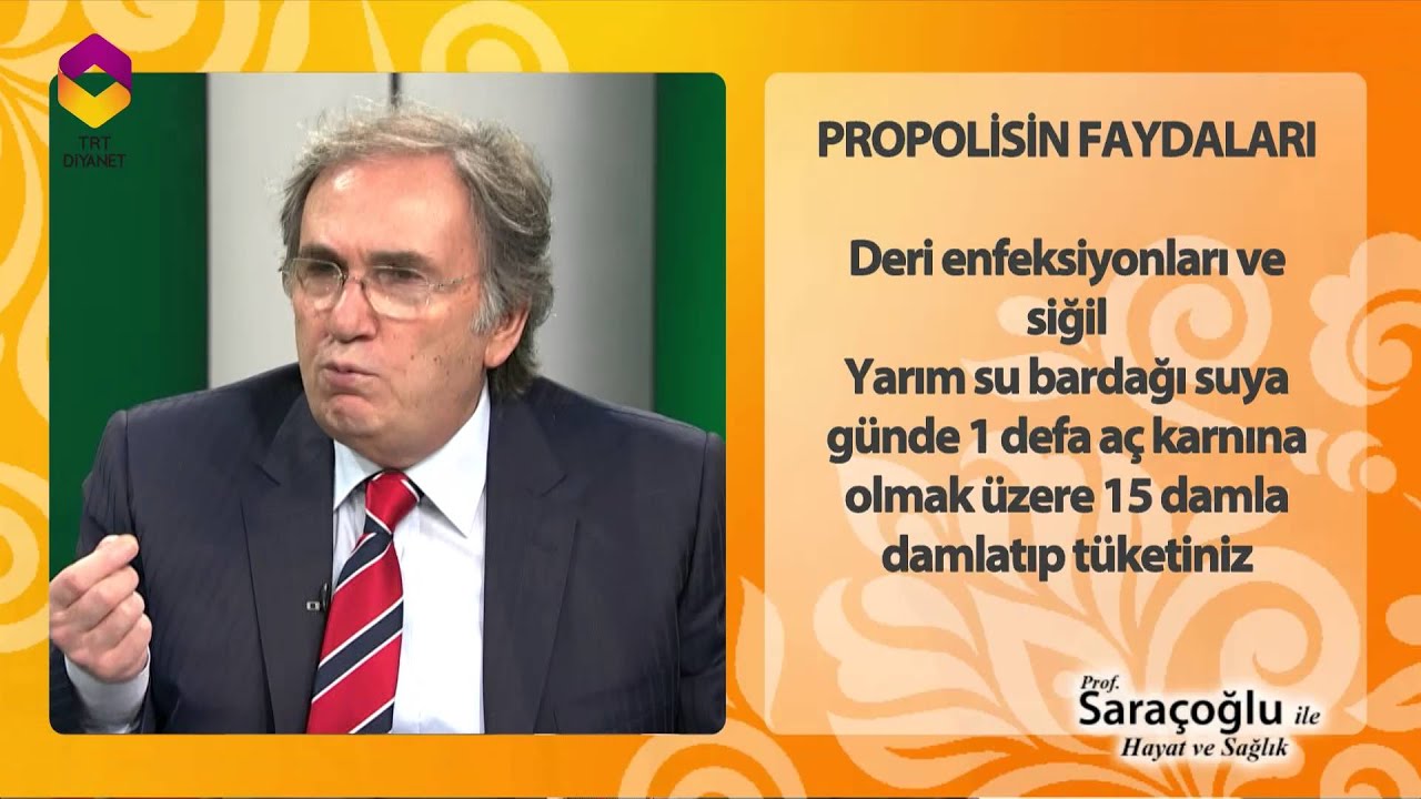 Prof Sara&ccedil;oğlu'ndan propolisin faydaları