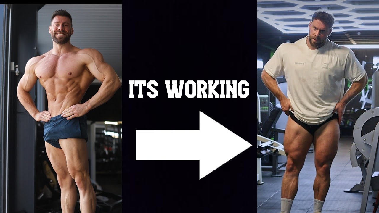 Мои ноги наконец-то растут! День ног с профессионалом IFBB Classic