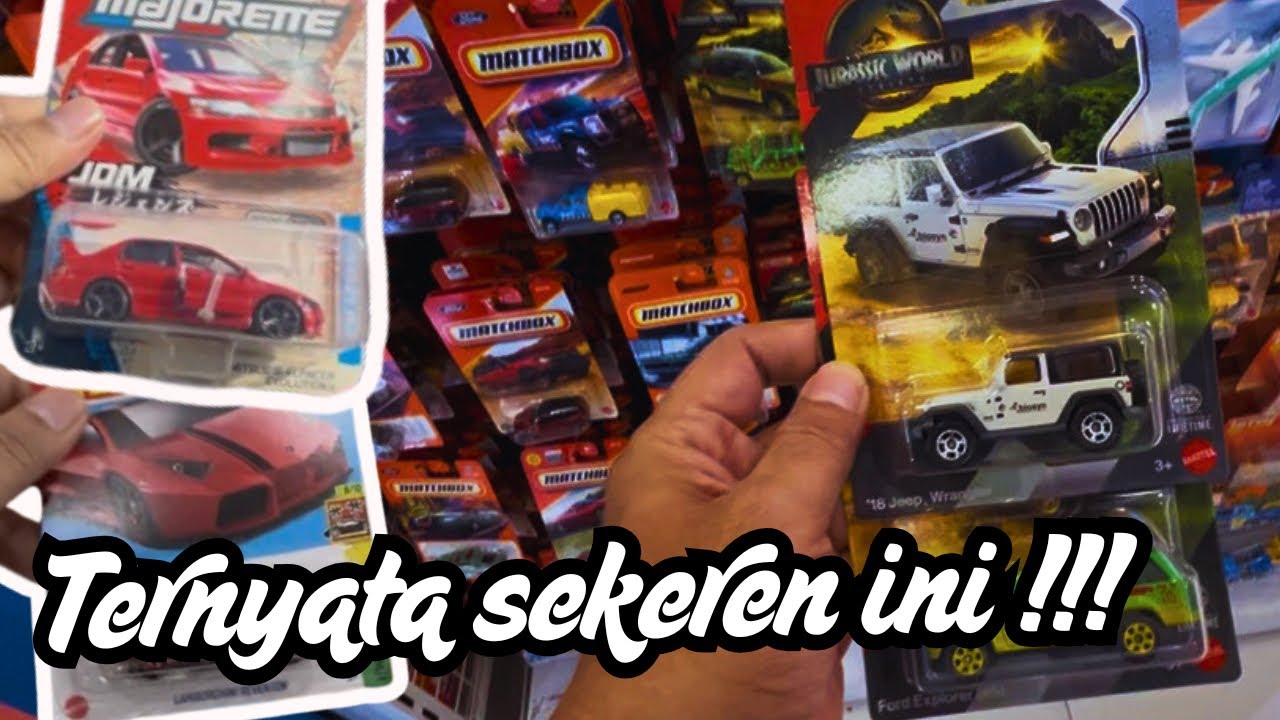 HUNTING HOT WHEELS DI TOYS CITY PIM MALAH DAPAT MATCHBOX JURASSIC PARK SERIES