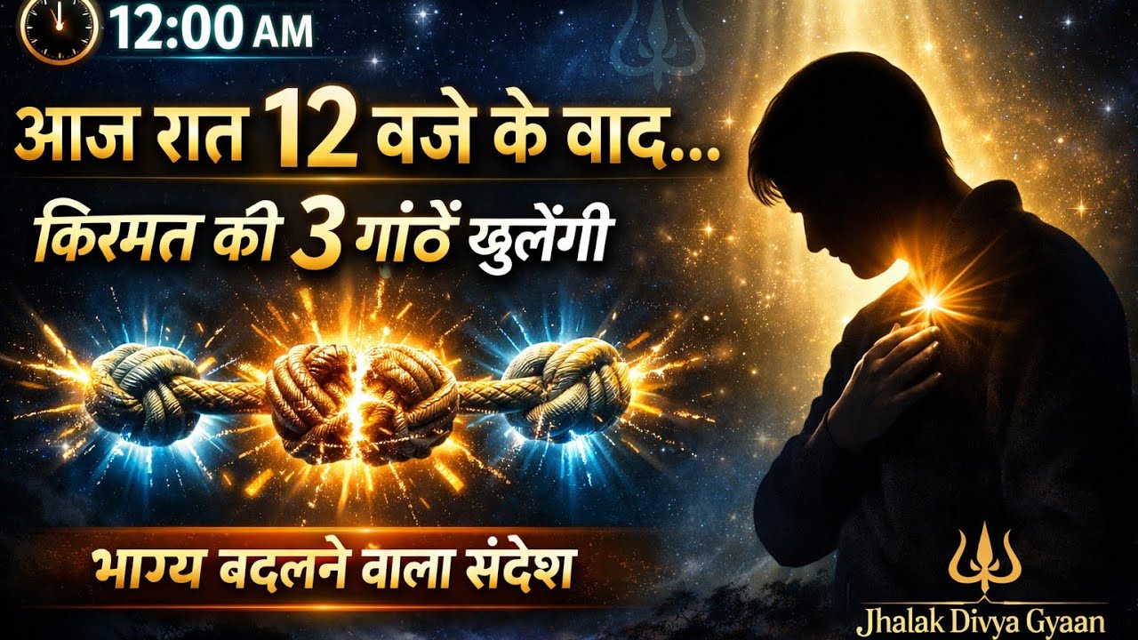 😱 Aaj Raat 12 Baje Ke Baad… Khulengi Kismat Ki 3 Gaanthen | Bhagya Badalne Wala Sandesh 🔱