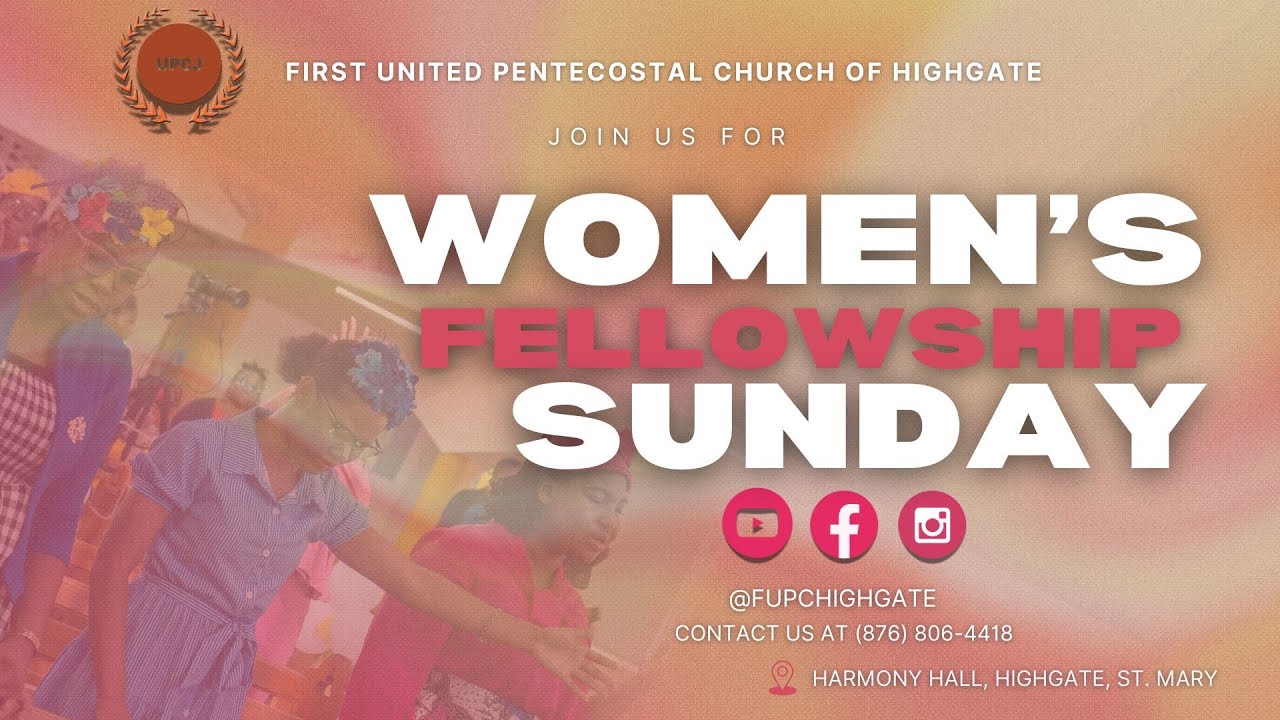 Women's Fellowship Sunday | January 11 , 2026 - Day Service