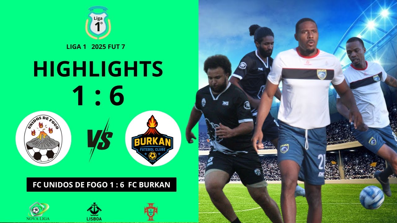 Highlights  FC Unidos de fogo 1 : 7 FC Burkan   Liga Elite 2025 09 28