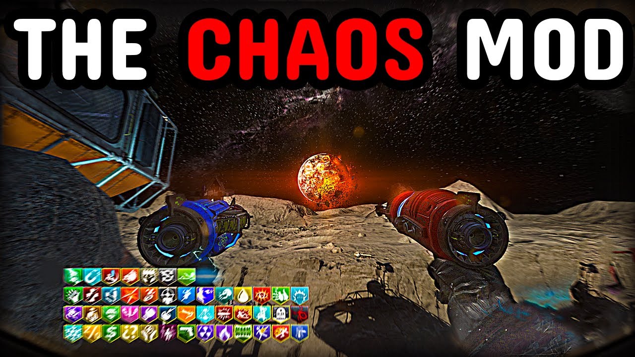 Пасхальное яйцо ЛУНА с модом CHAOS было ОШИБКОЙ... (Black Ops 3 Zombies)
