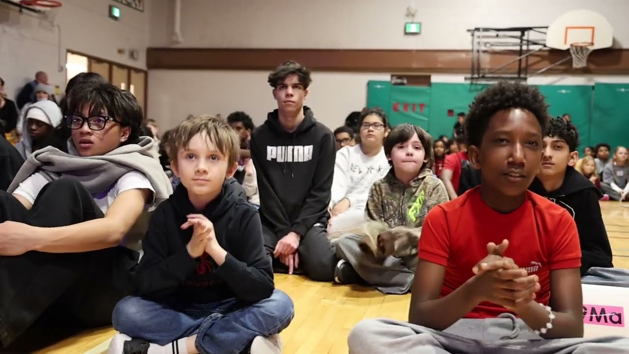 Reuben and the Dark with the Bullhorn Singers Performance at St. Monica School