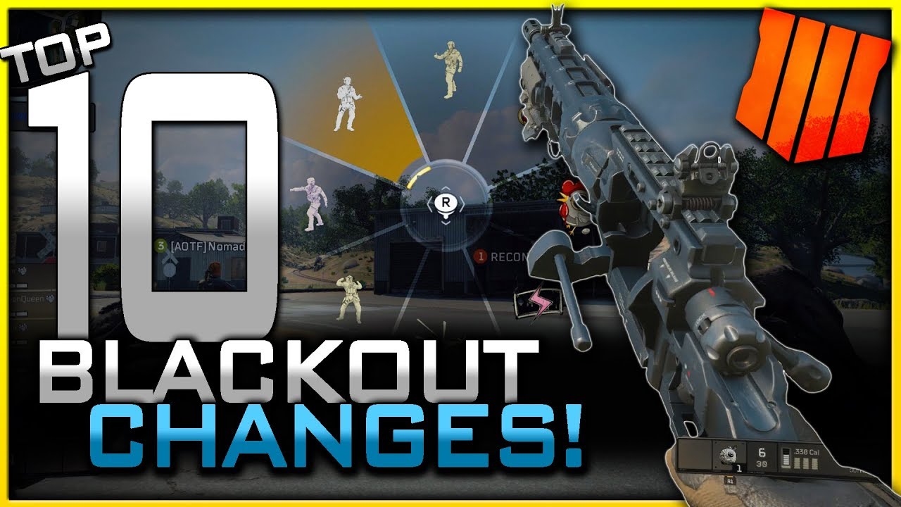 Top 10 Blackout Changes From Beta to Launch! (Black Ops 4 Early Gameplay!)