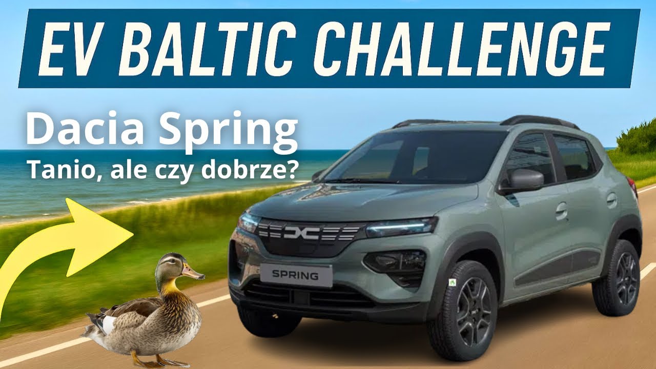 Dacia Spring 2022/2023 na EV BALTIC CHALLENGE - 500km zimą - da radę czy polegnie?