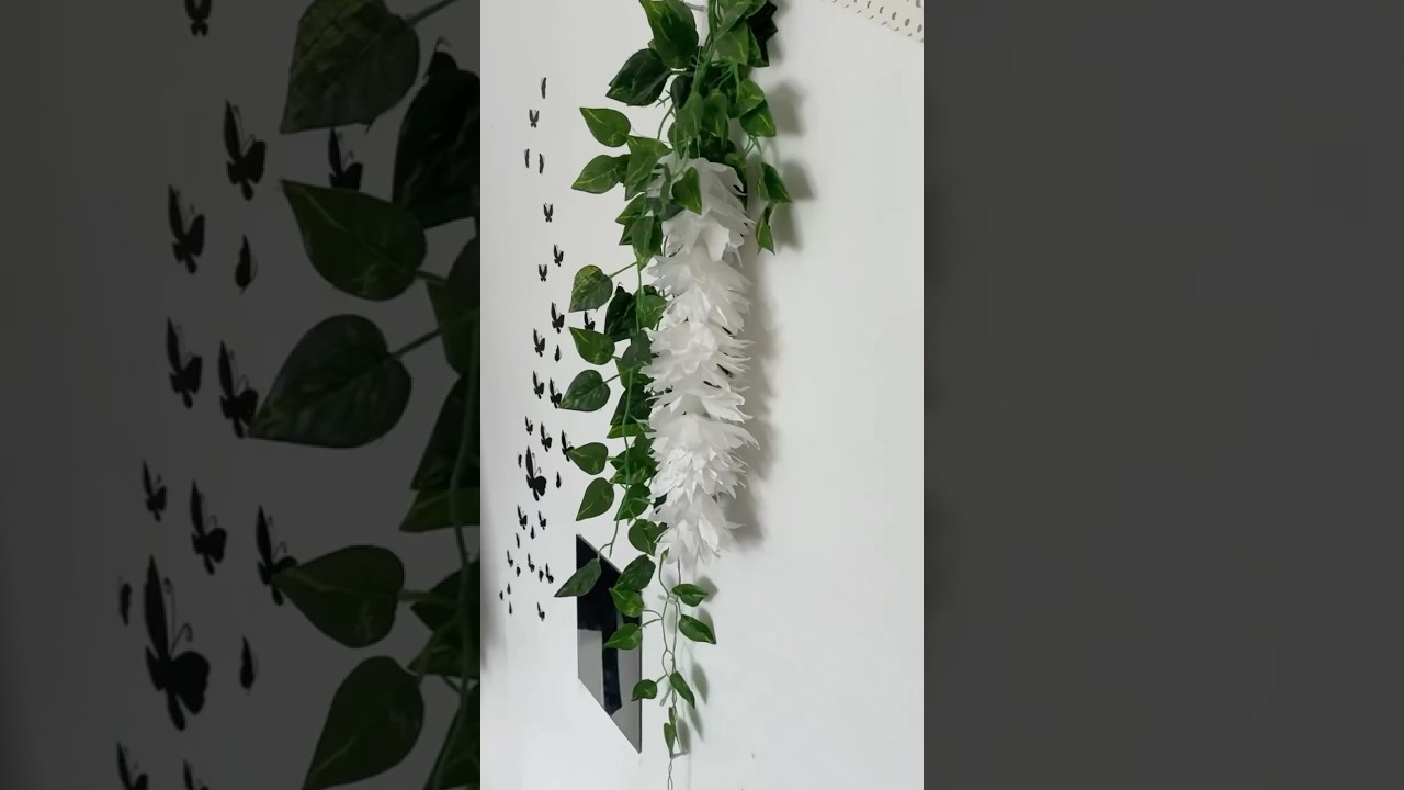 DIY wisteria flowers ‧₊˚❀༉‧₊˚.