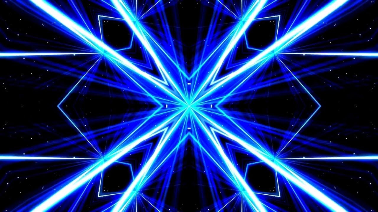 Best Party Laser Lights🕺🏻Flashing Blue Disco Effect | Night Neon Background