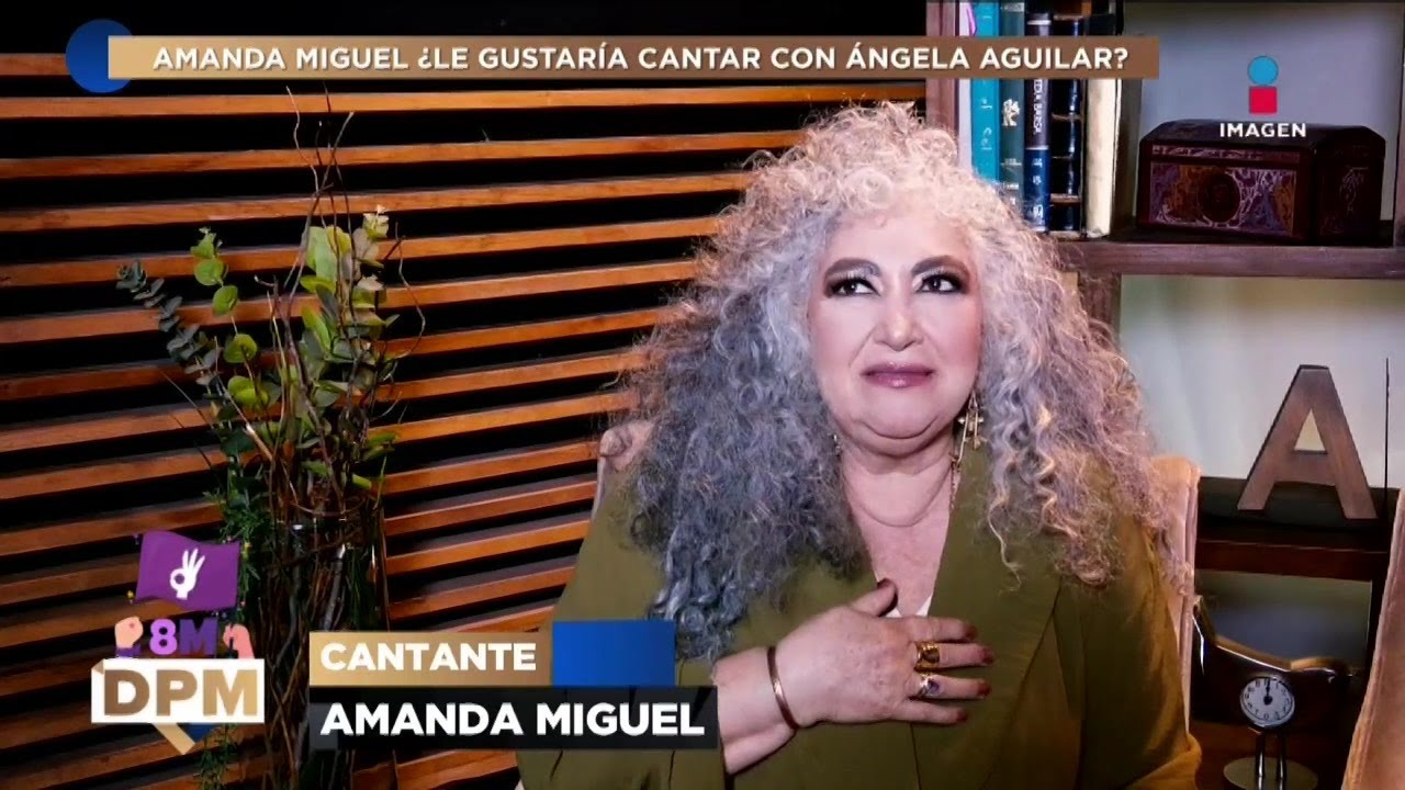 ¡Amanda Miguel NO está dispuesta a cantar con Ángela Aguilar, pero Belinda y Karol G, SÍ! | DPM