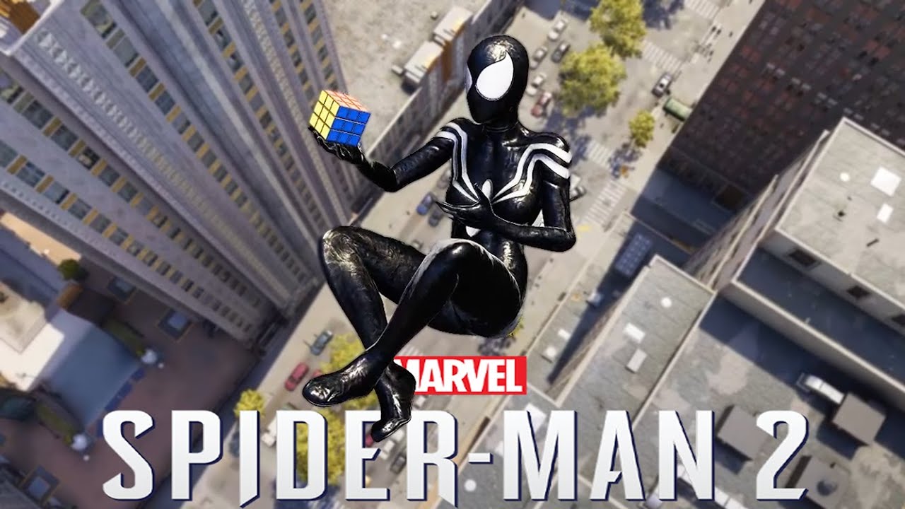 Spider-Girl Symbiote Free Roam (NO HUD) | Spider-Man 2 MOD