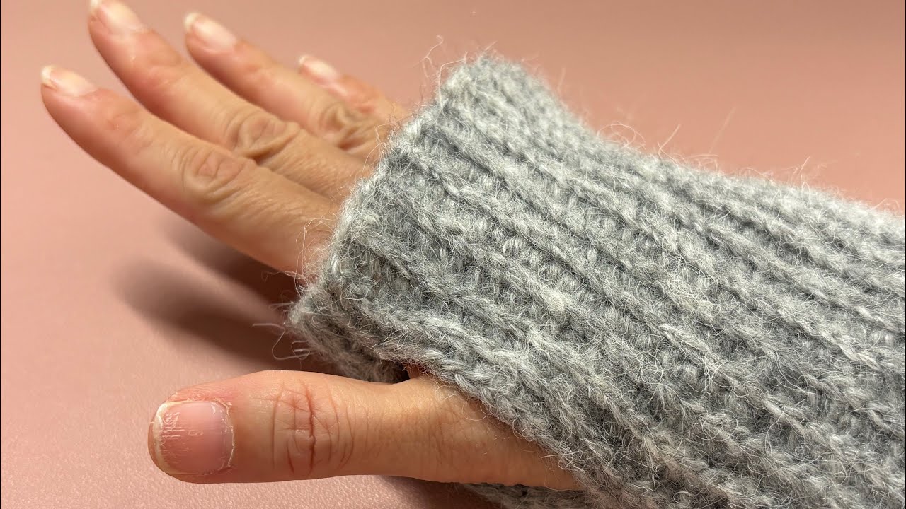 Crochet Thumb Hole Cuff