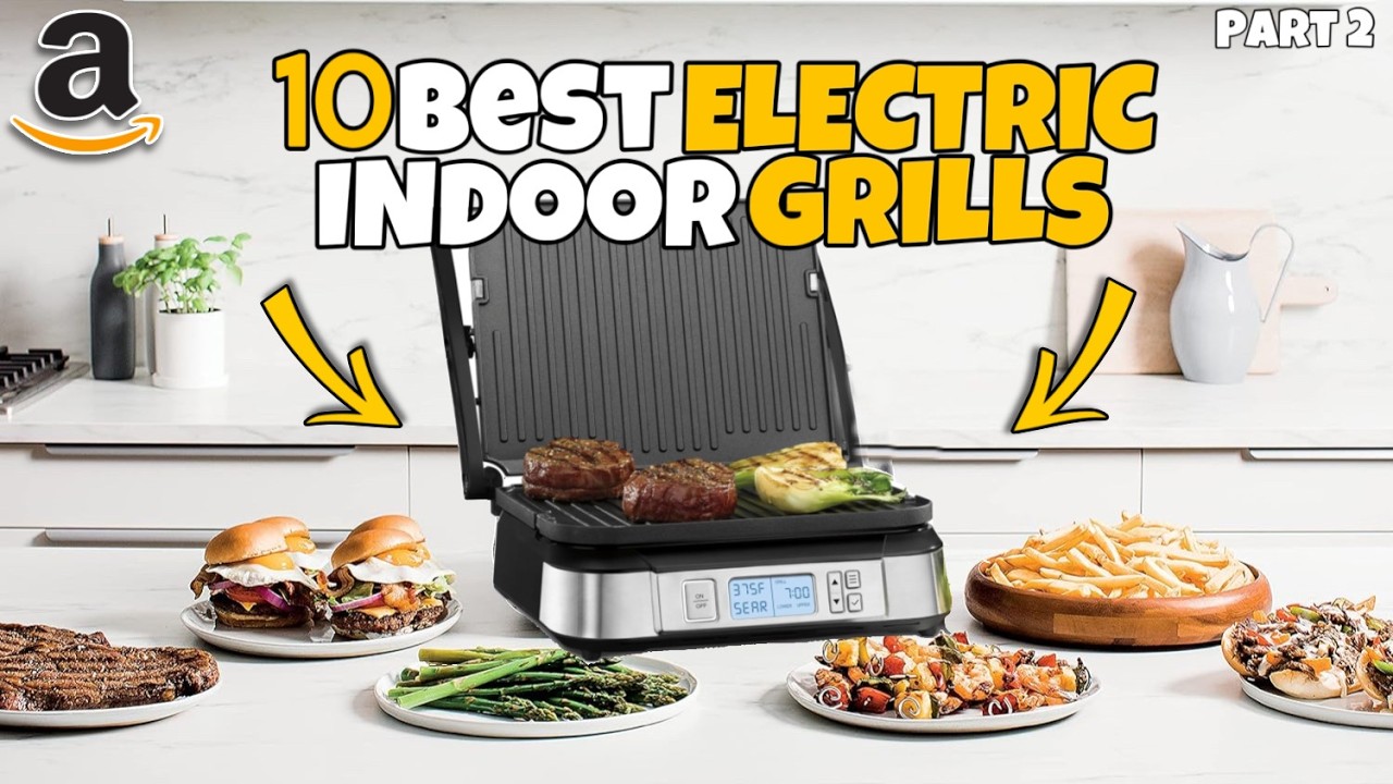 ✅ Top 10 best Smokeless Electric Indoor Grill on Amazon 2025 🔥