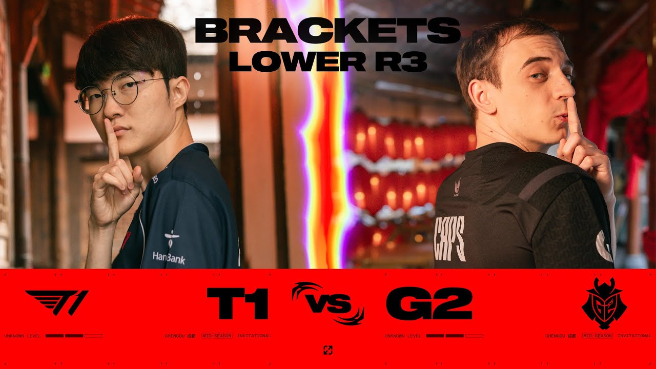 T1 vs. G2 매치 하이라이트 | 패자조 3라운드 | 브래킷 Day 10 | 2024 MSI