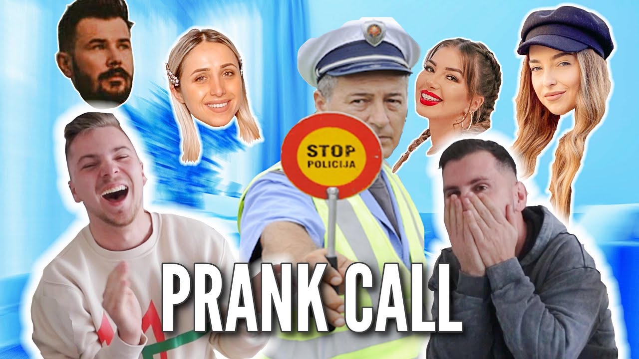 POLICIJA ZOVE INFLUENCERE (Prank call) w/ Amer | Davor Gerbus