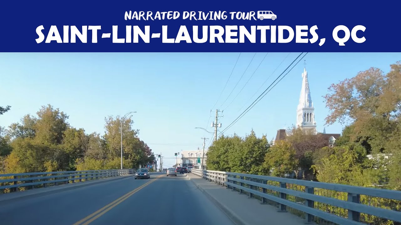 🚗 Discover Saint-Lin-Laurentides, Québec in 4K – Scenic Road Trip 🌳🛣️