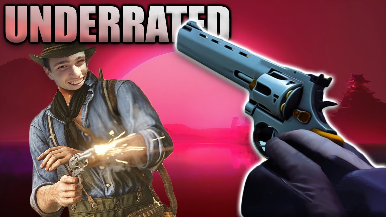 The revolver is the best weapon (to use) in the Finals