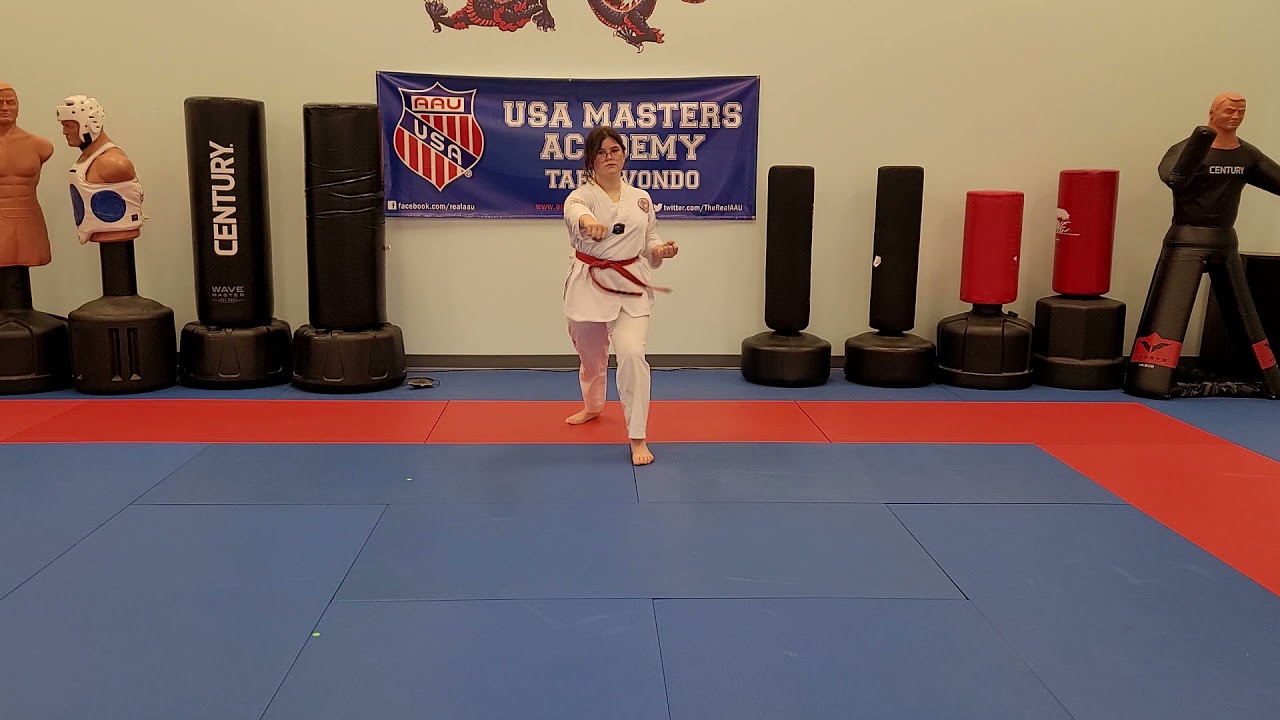 Keira Wright '21&nbsp;AAU&nbsp;TKD Fall Virtual Nationals Champion