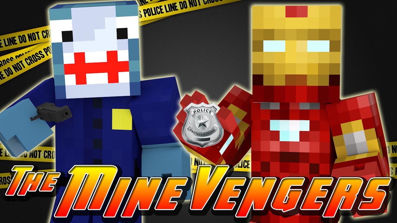 Minecraft MineVengers - HELPING THE MINECRAFT POLICE