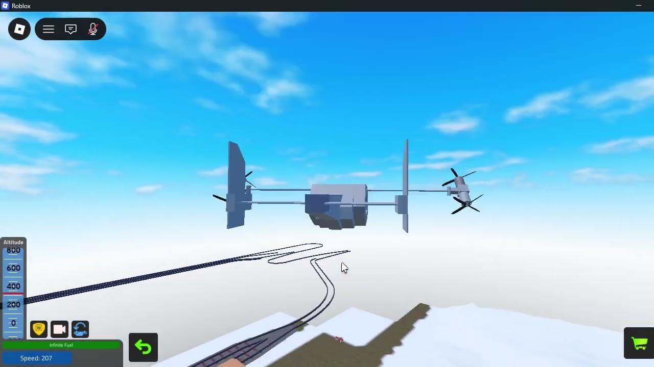 Plane Crazy VTOL Model Showcase
