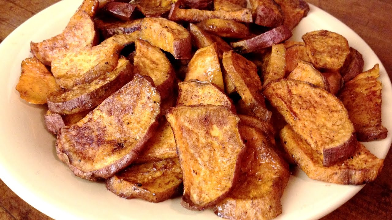 Oven Roasted Sweet Potato Wedges - GardenFork Cooks