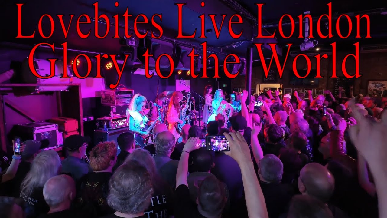 Lovebites Glory To The World Live London New Cross Inn.