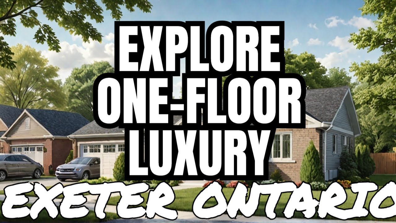 Uncover the Beauty of Exeter Ontario's one Floor Bungalow