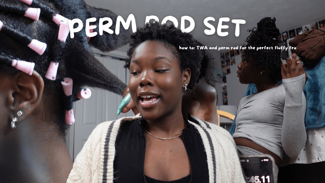 FULL PERM ROD SET: *light* hairstyles that add VOLUME to FINE strands 💕