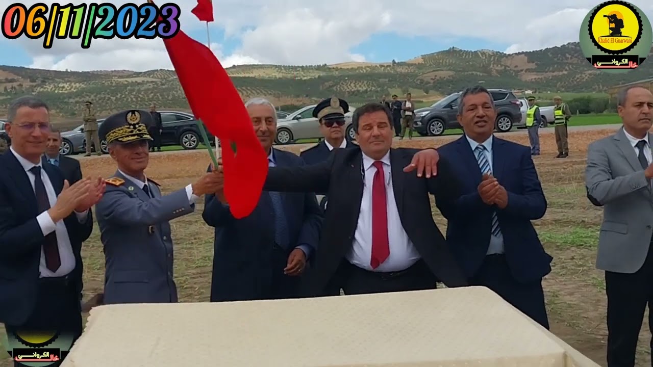 عامل عمالة مكناس يشرف على تدشين عدد من المشاريع بجماعة عين الجمعة