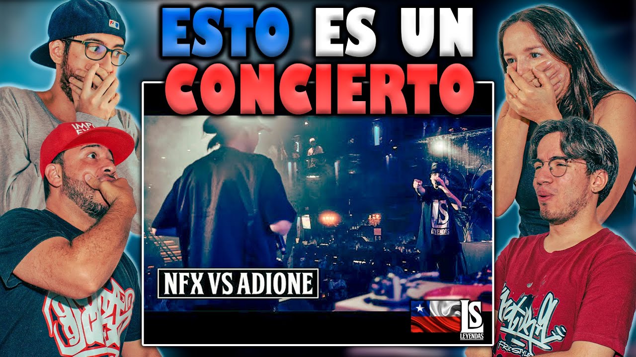 💥¡CUANDO LOS RAPEROS BATALLAN! - COLOMBIANOS REACCIONAN a ADIONE vs NFX [LEYENDAS DEL FREE] 🇨🇱
