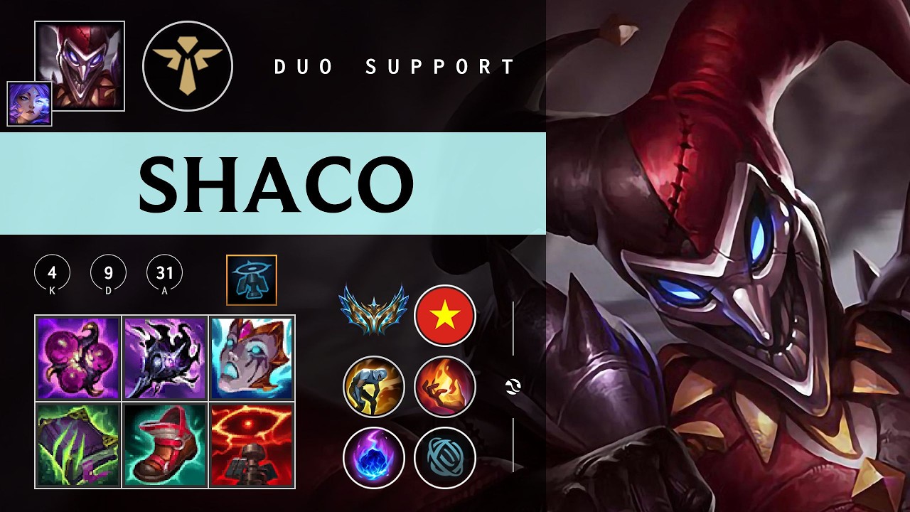 Shaco Support vs Nunu & Willump - VN Challenger Patch 26.05
