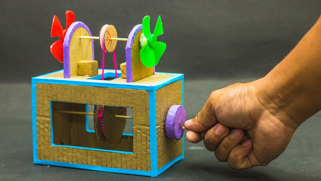 School Science Projects | Wheel And Axle | Simple Machine Projects