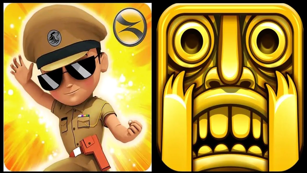Little Singham vs Temple Run 😱 | Crazy Run Challenge | Gameplay 2026