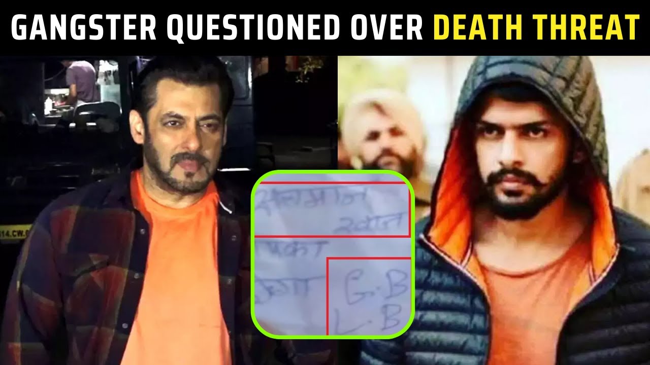Salman Khan DEATH Threat | Lawrence Bishnoi being QUESTIONED after INITIALS found on the letter