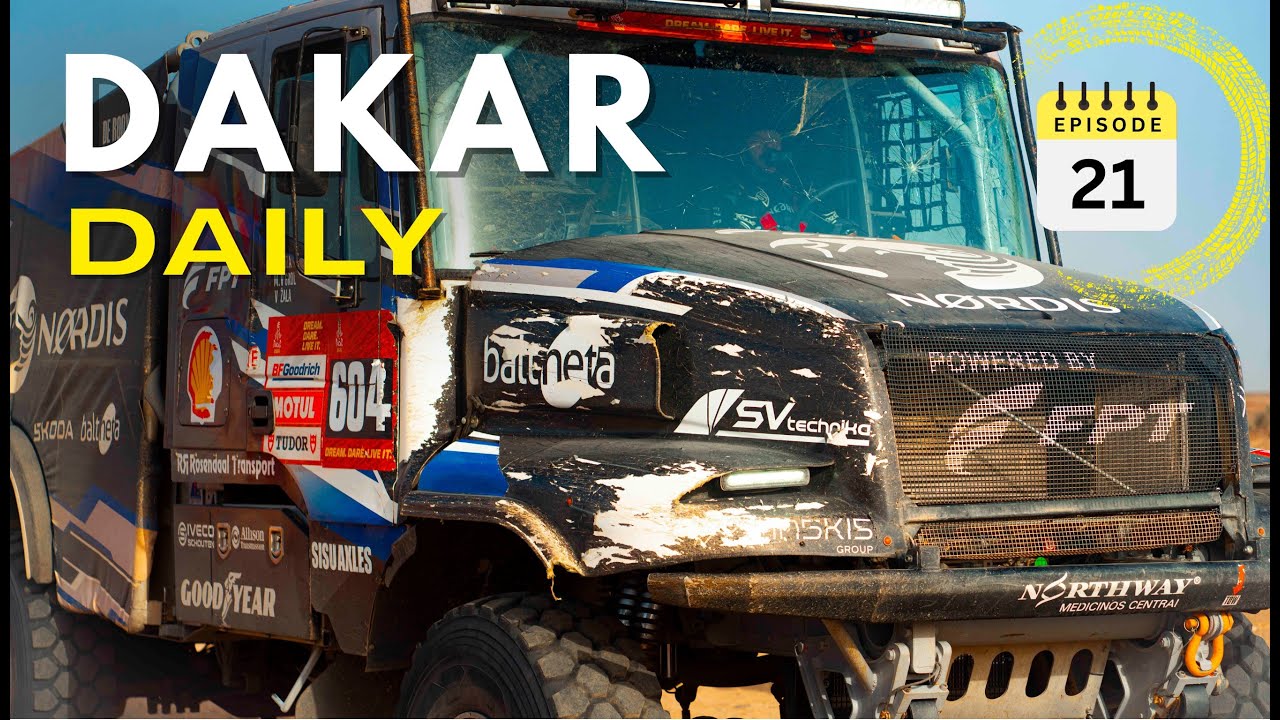 Dakar 2026: So ist der Race Truck von VAIDOTAS ŽALA aufgebaut & Nani Roma Drama | De Rooy