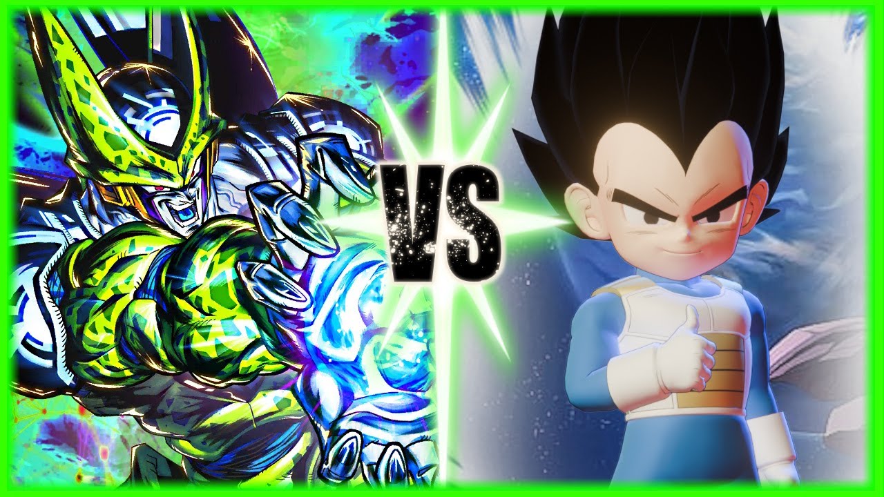 Perfect Cell Vs Mini Vegeta (Daima)