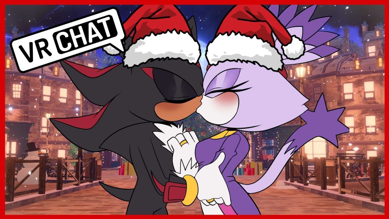 Shadow & Blaze and friends Christmas Holiday (Sonic VRChat)