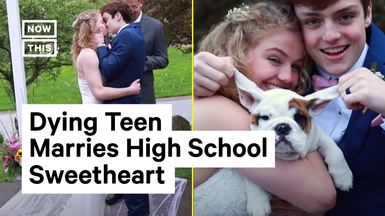 Teen With Cancer Marries High School Sweetheart | NowThis