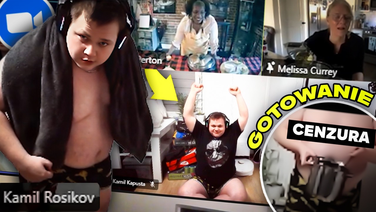 TROLLUJE EMERYTÓW NA ZOOMIE! 🤯 *gotowanie, joga, rozmowy*