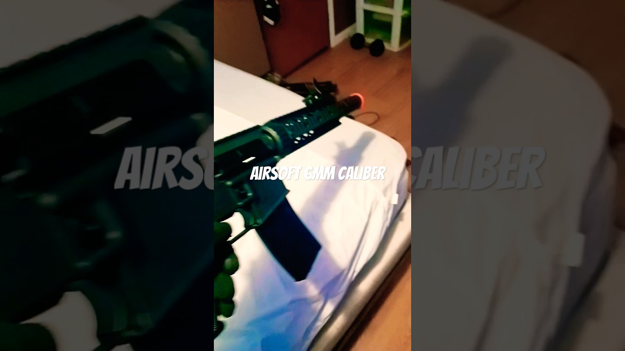 Airsoft caliber 6mm Lancer tactical #airsoft #showcase