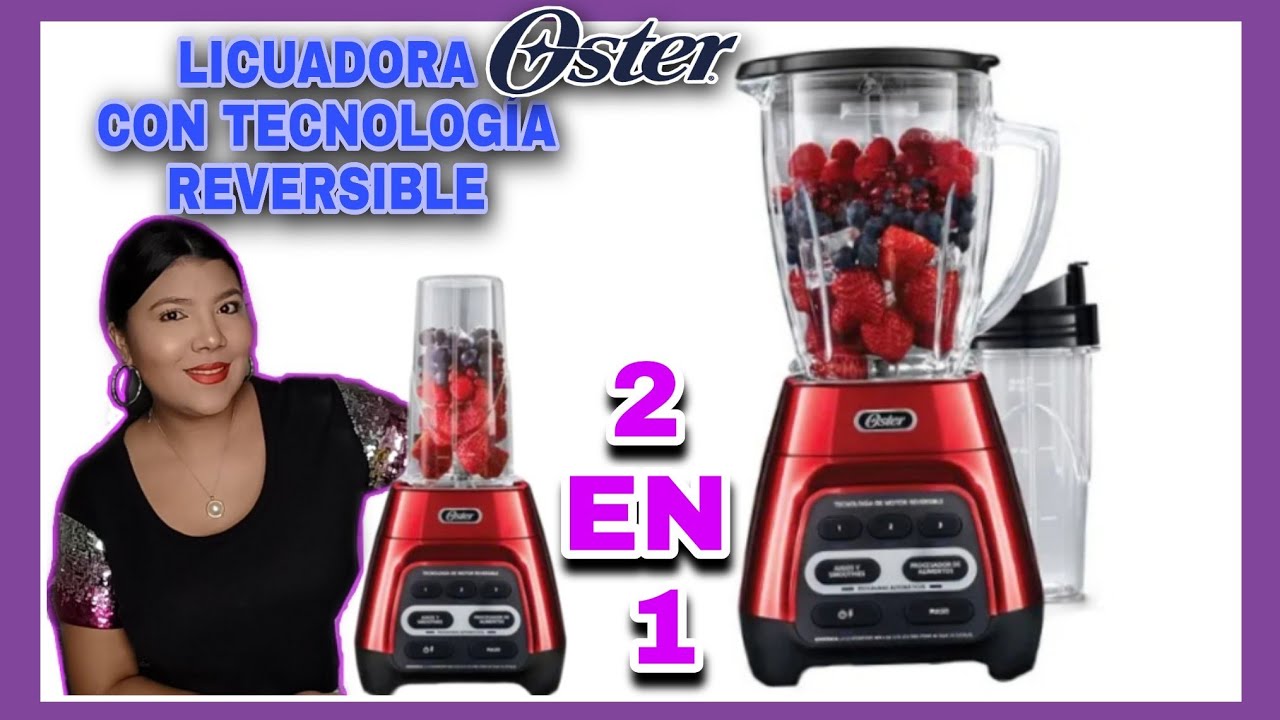 Reseña LICUADORA OSTER CON TECNOLOGÍA REVERSIBLE BLEND AND GO / Cocina Con Nelu