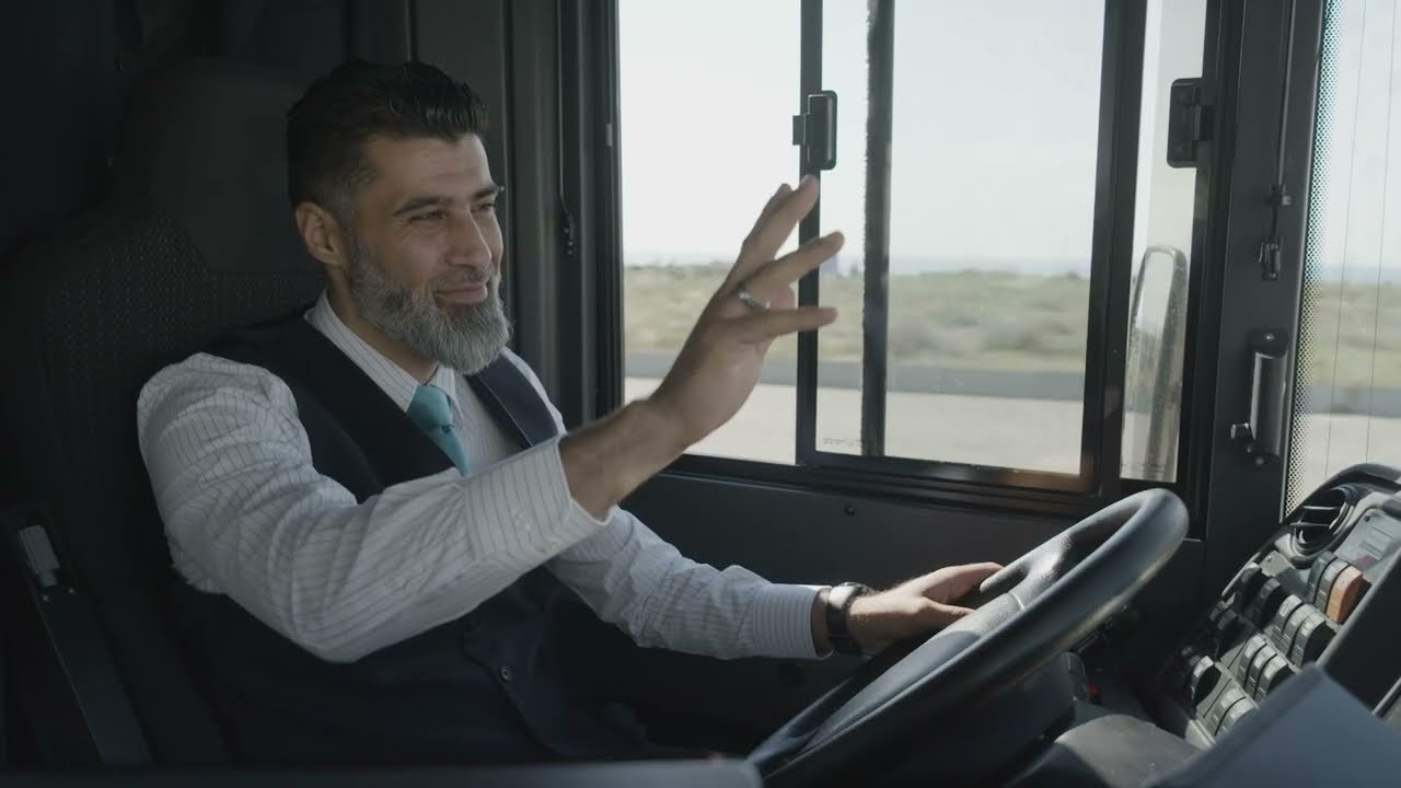 De groene buslijn van Arriva
