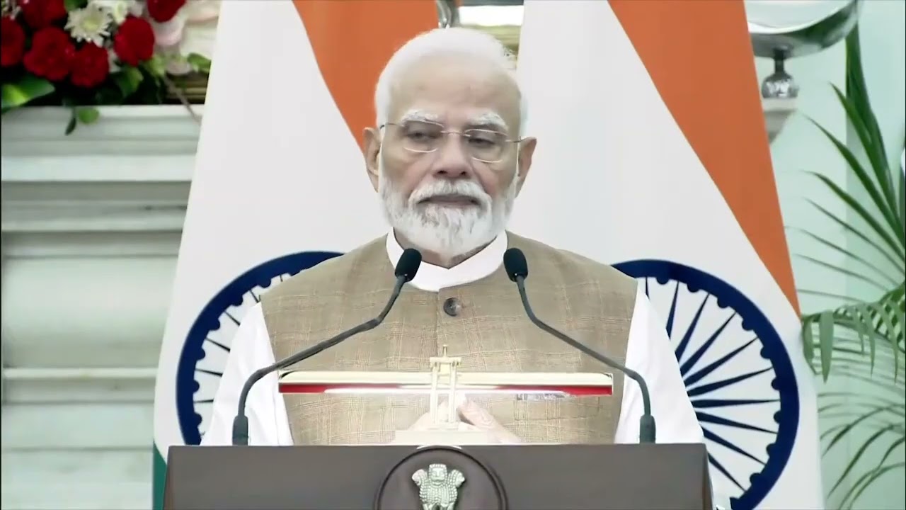 PM Modi&rsquo;s Statement During Joint Press Meet with Polish PM Donald Tusk