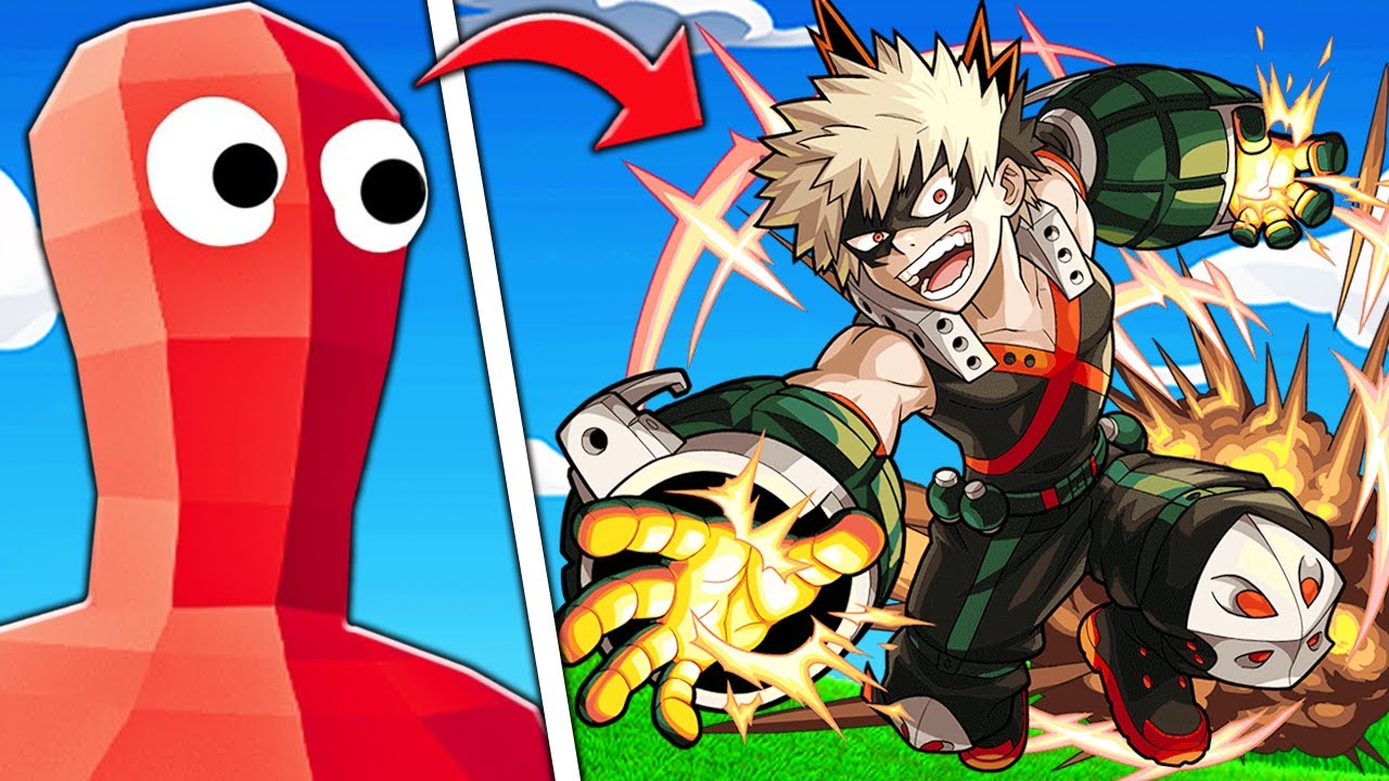 I UPGRADE this Wobbler into KATSUKI BAKUGO! - TABS Unit Creator