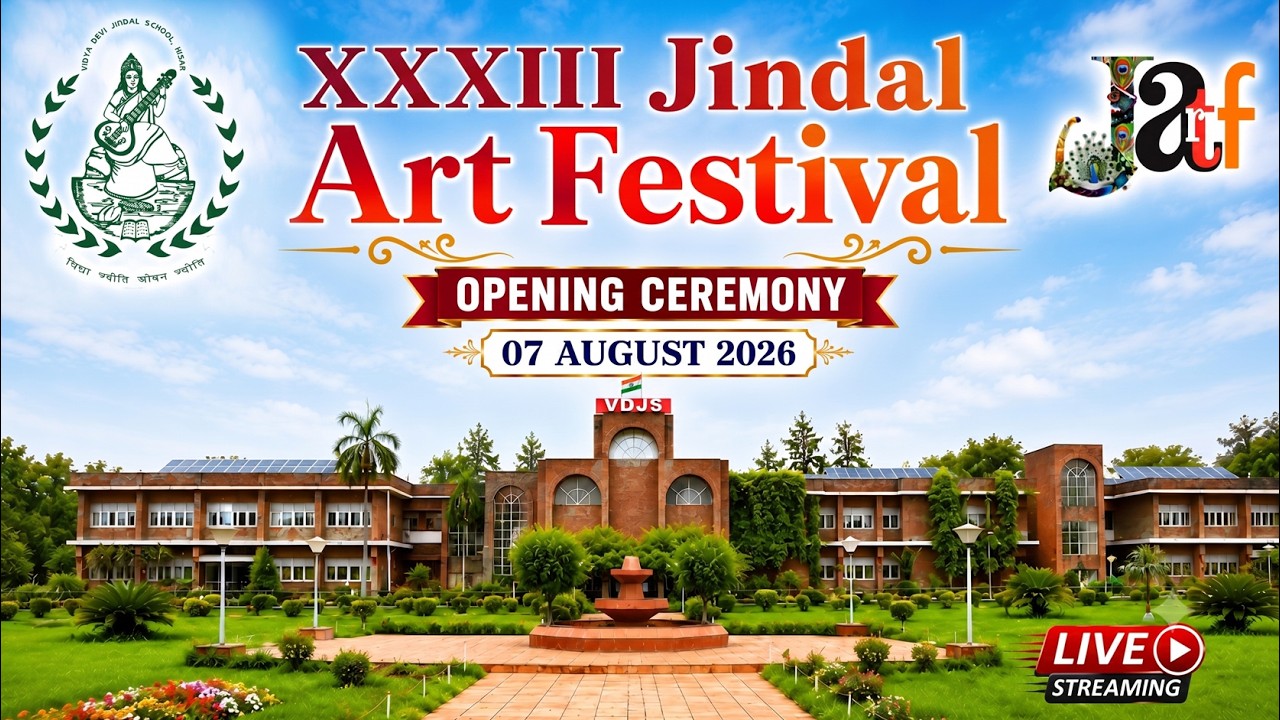 XXXIII JINDAL ART FESTIVAL - 2026