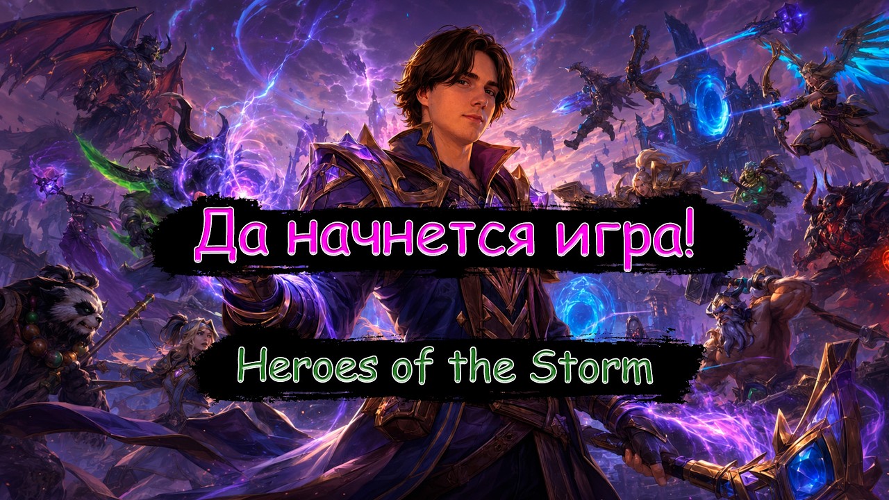 Новый сезон? Ну давай попробуем!  | Heroes of the Storm | Стрим