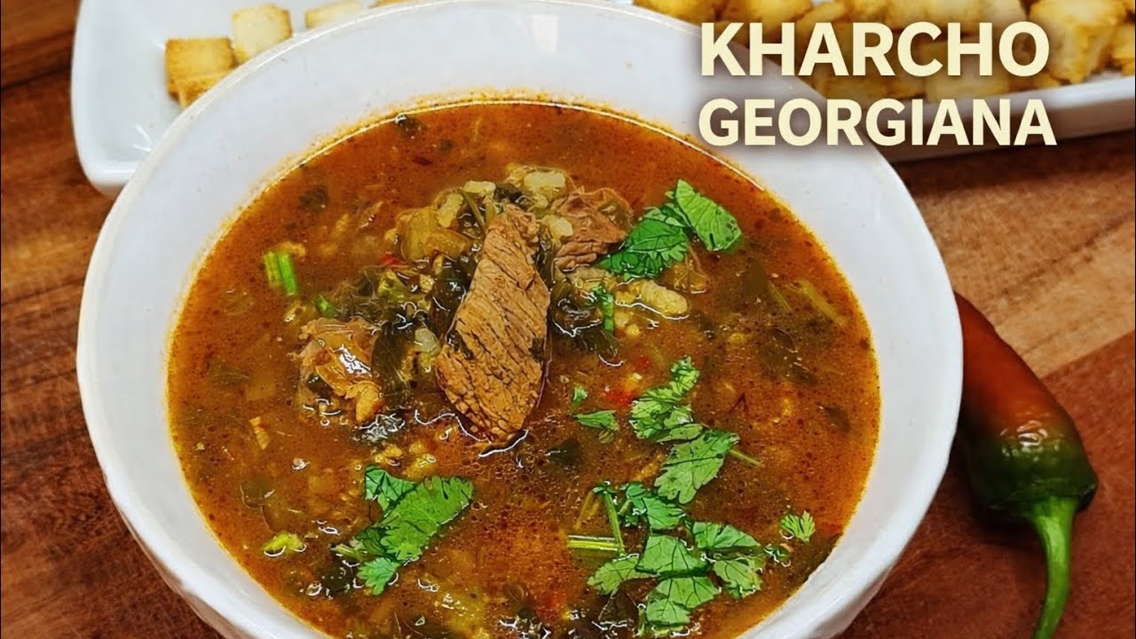 Sopa Kharcho Georgiana | Potente, Especiada y Tradicional