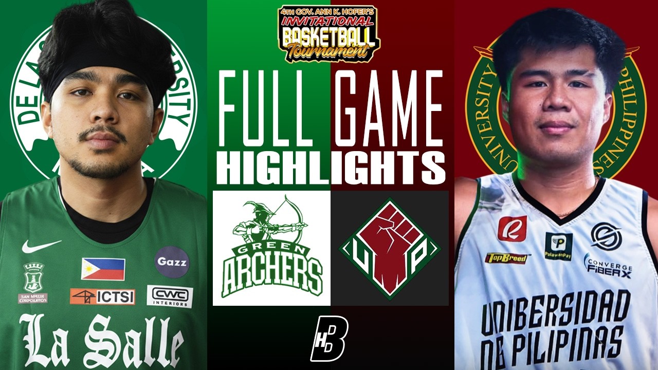 DLSU vs UP Full Game Feb 18, 2026 | Sibugay Invitational Basketball 2026