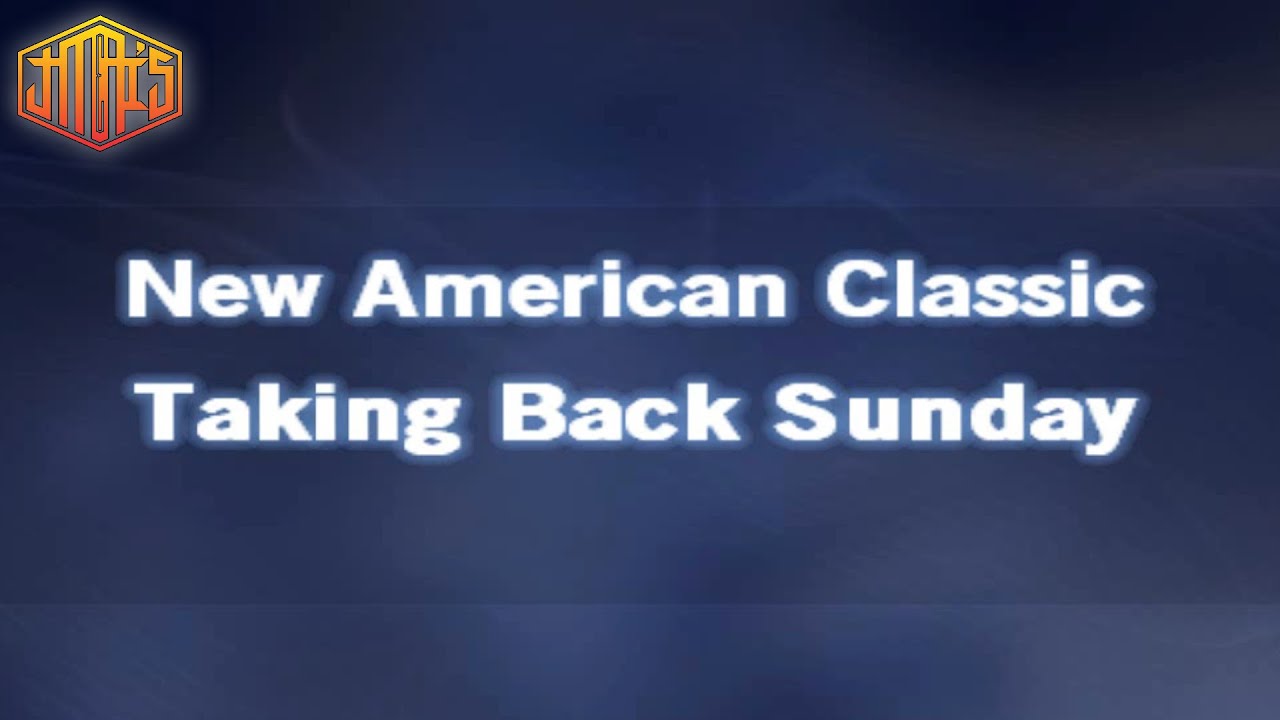 New American Classic [ Karaoke Version ] Taking Back Sunday
