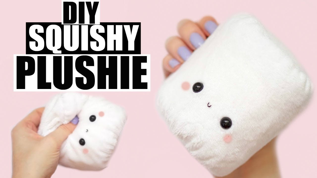 DIY SQUISHY PLUSHIE | Squishy & Plushie in one!!