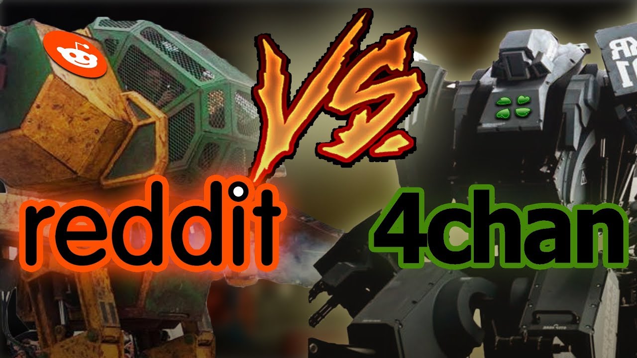 Giant Robot Fight: Reddit vs 4chan